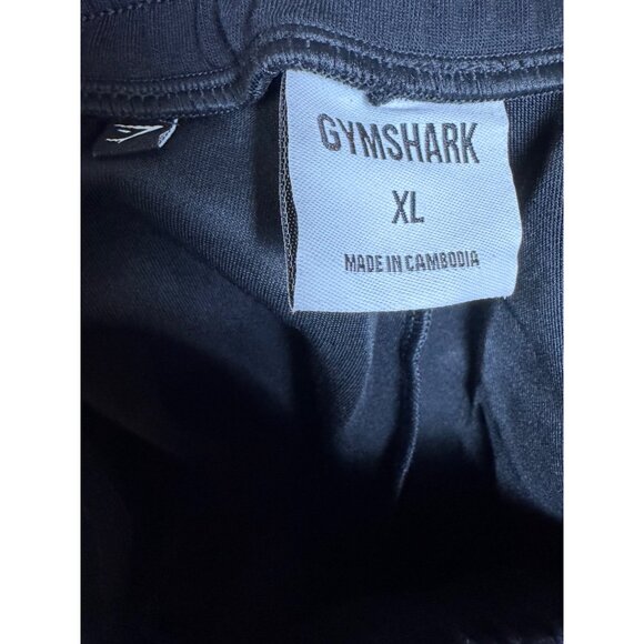 Gymshark Joggers Mens XL Black Drawstring Elastic Workout Gym Running Sweatpants - Picture 5 of 9